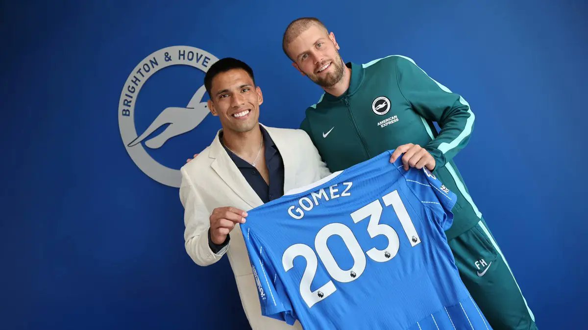 Diego Gomez Signs New Five-Year Brighton Contract